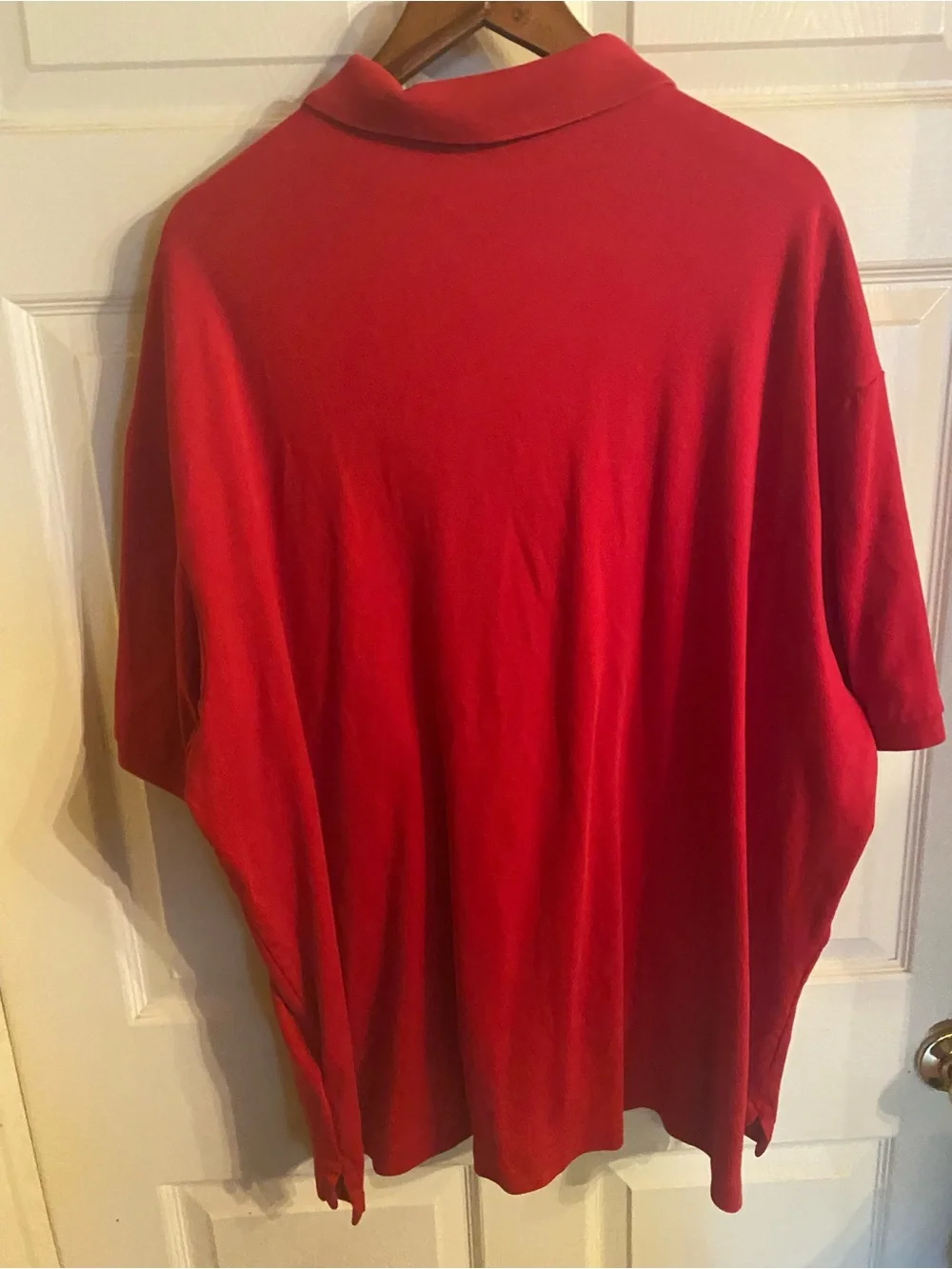 Ralph Lauren Red Men's Polo Shirt with Embroidered Logo 3X